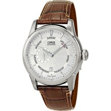 Oris Artelier Automatic Small Second Pointer Day Stainless Steel Mens Watch