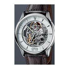 Oris Artelier Skeleton 40mm Watch - Skeleton Dial, Stainless Steel Bracelet 73476704051MB Sale Authentic
