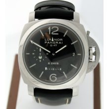 Panerai Luminor 1950 Gmt 8 Day Pam00233 $15,900.00 Gent's 44mm Watch.