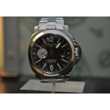 Panerai Pam 161 161j Gmt Steel Titanium Bracelet 44mm Pam161 Luminor Ss/ti