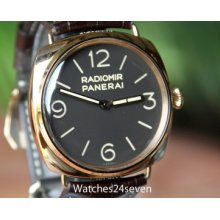 Panerai Pam 379 Radiomir 3 Day Rose Gold Oro Rossa Special Edition 47 Mm