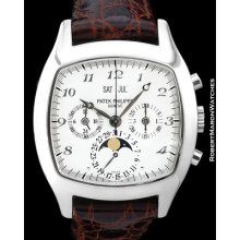 Patek Philippe 5020 Perpetual Chronograph 18k White Gold