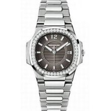 Patek Philippe Women's Nautilus Anthracite Dial Watch 7010/1G-010