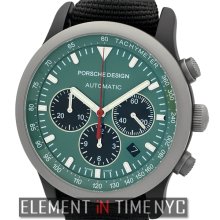 Porsche Design Dashboard PAC Titanium Chronograph Green Dial