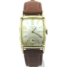 Pre-owned Elgin Vintage Gold Plated Watch