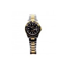 Pre-Owned Rolex Submariner 16113 Two Tone Mens Watch