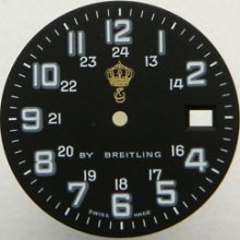Rare Original Vintage Breitling Queen Nur Back Watch Dial