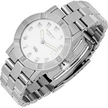 Raymond Weil Designer Women's Watches, Parsifal W1 - Women's White Dial Stainless Steel Date Watch