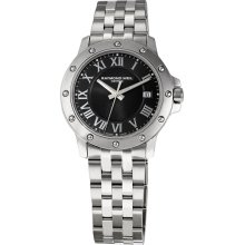 Raymond Weil Tango Stainless Steel Black Dial Grey Mens Watch 5599-ST-00608