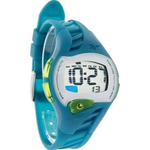 Reebok Sport Flash X Neon Blue Teal Digital Chronograph Quartz Watch R50022G