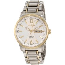 Roamer Of Switzerland Men's Stingray Automatic Gold Ip Steel Day And Date Watch