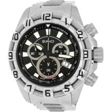 Robeto Bianci Pro Racing Chrono Watch Black