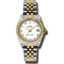 Rolex Datejust Midsize Diamonds 178343 wrj Women's Watch