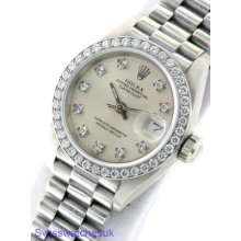 Rolex Datejust18k Gold President Watch Diamond Ship From London,uk, Contact Us