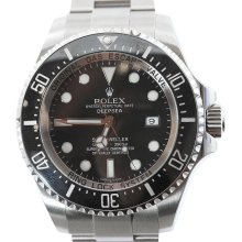 Rolex Deepsea 44 MM Oyster Stainless Steel Men's Timepiece - 116660