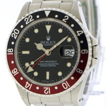 Rolex Gmt Master Ii 16710 ‘coke’ Black/red Bezel – All Boxes & Papers.