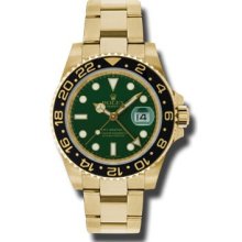 Rolex GMT-Master II Gold 116718 Green