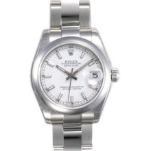 Rolex Oyster Perpetual Datejust Midsize Watch 178240-WSO