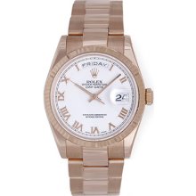 Rolex President Day-date 18k Rose Gold Men's Watch 118235