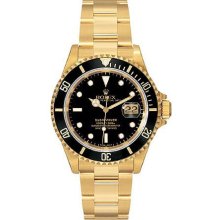 Rolex Submariner Black Pre-Owned 16618