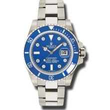 Rolex Submariner White Gold Diamonds 116619 LB