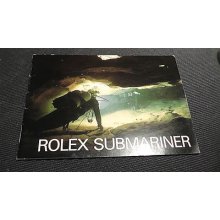 Rolex Vintage Submariner Booklet