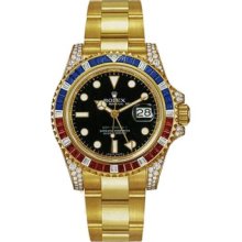 Rolex Watches GMTMaster II Gold 116758SARU
