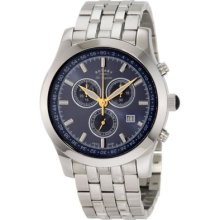 Rotary Swiss Made Watch Mens Chronograph Steel Bracelet Watch Rrp Â£379