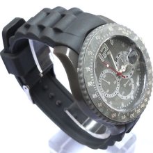 Rubber Men Women Unisex Silicone Watch Jelly Wrist Watch With Calendar