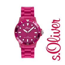 s.Oliver Silicone Band Watch SO-2293-PQ Unisex