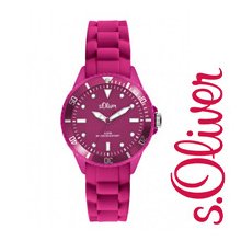 s.Oliver Silicone Band Watch Small Ones SO-2311-PQ Unisex