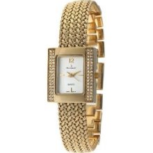 Sale: Peugeot Ladies Gold Tone Mesh Watch 766g