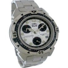 Sector 203 White Dial Chronograph Mens Watch 3353923015