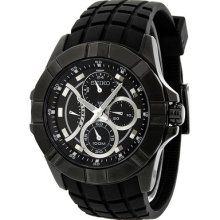 Seiko Chronograph Black Dial Mens Watch Srl071