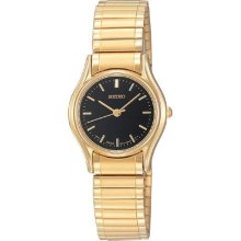 Seiko Gold-Tone Expansion Ladies Watch SXGN32