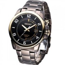 Seiko Kinetic Mens Water Resistant 100m Watch SKA556P1 SKA556P SKA556