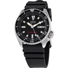 Seiko Men's Skx173 Automatic Dive Urethane Strap Watch