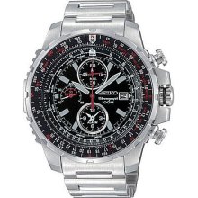 Seiko Men's Slide-rule Alarm Chronograph watch #SNAD05