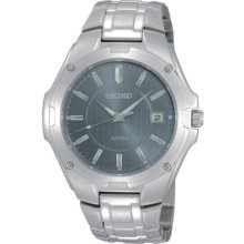 Seiko SGEE59 Mens Silver Tone Dress Watch