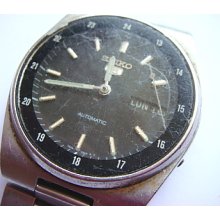 Seiko Signed 7s26-3160 Automatic 735298 Defect For Parts