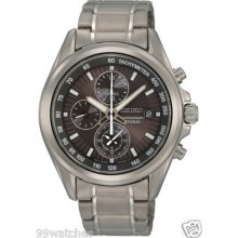 Seiko Sndc91p1,chronograph,titanium,100m Wr,brand New,sndc91