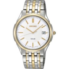 Seiko Solar Analog Men's Watch Sne136p1 Sne136