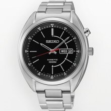 Seiko Stainless Steel Kinetic Watch - Smy119 - Men