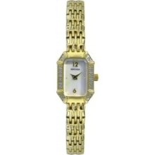 Sekonda Ladies 4067 Gold Bracelet Stone Set Watch Sale Was Â£44.99 Now Â£24.99