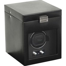 Single Automatic Watch Winder with Cover and Storage