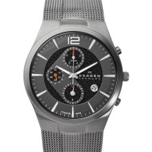 Skagen 906XLTTM Titanium Chronograph Mesh