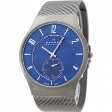 Skagen Men's 805XLTTN Grey Titanium Quartz Watch with Grey Dial