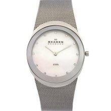 Skagen Women's Stainless Steel Dress Mesh Watch 352lssmp