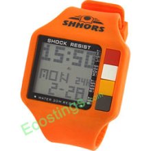 Sports Digital Water Resistant Multifunction Timer Alarm Watch