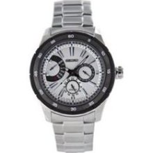 Stainless Steel Criteria White Dial